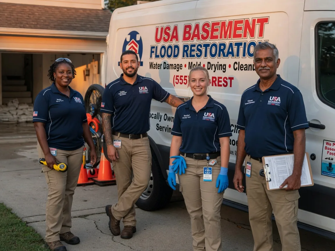 Basement Flood Cleanup company in Reeds, MO