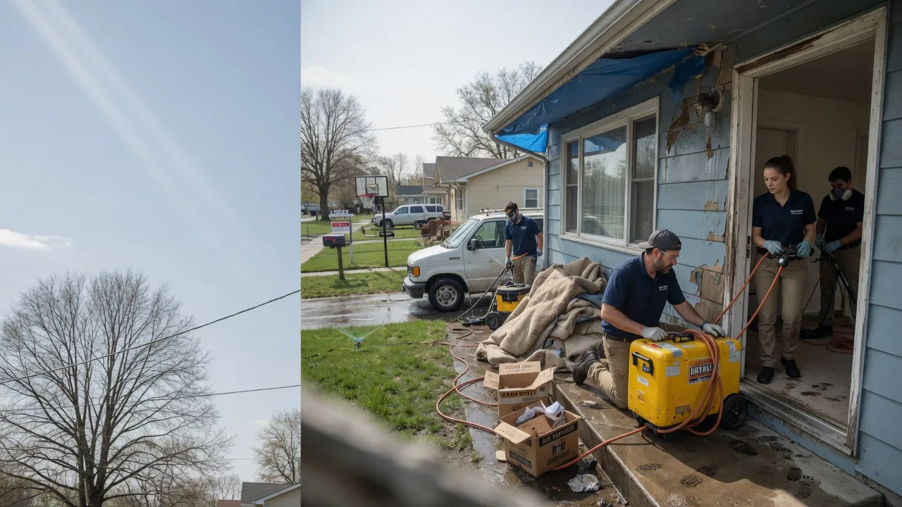 Basement Flood Cleanup in Reeds, MO near me